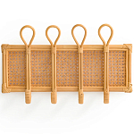 Настенная вешалка из ротанга Wila Wall Hanger M варинант исполнения - 2 | Loft Concept в Ижевске