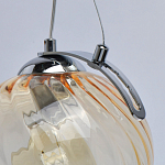 Подвесной светильник со стеклянном плафоном в форме бокала Kaleido варинант исполнения - 9 | Loft Concept в Ижевске