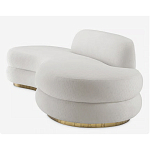 Элитный Диван Nice мягкой округлой формы  варинант исполнения - 3 | Loft Concept в Ижевске