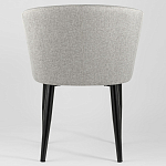 Мягкое кресло на металлических ножках Shaggy Grey варинант исполнения - 4 | Loft Concept в Ижевске