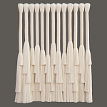 Декор на стену Белые Кисти Wall decor White Tassels варинант исполнения - 3 | Loft Concept в Ижевске