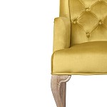 Кресло Mason Classical Armchair gold velour варинант исполнения - 4 | Loft Concept в Ижевске