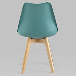 Стул с основой из пластика и мягким сиденьем Arvika Azure варинант исполнения - 4 | Loft Concept в Ижевске