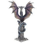 Подсвечник в виде Дракона Grey Blue Dragon Candlestick варинант исполнения - 4 | Loft Concept в Ижевске