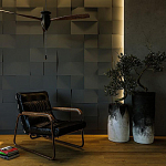 Гипсовая 3D Панель M-08 варинант исполнения - 2 | Loft Concept в Ижевске