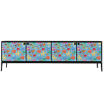 Stiletto Sideboard Blue nautical print варинант исполнения - 2 | Loft Concept в Ижевске