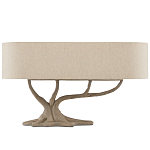 Настольная лампа с корпусом в виде дерева Gray Concrete Trunk варинант исполнения - 4 | Loft Concept в Ижевске