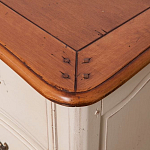 ТВ-тумба из массива дерева в стиле прованс Montmartre Provence TV Stand варинант исполнения - 5 | Loft Concept в Ижевске