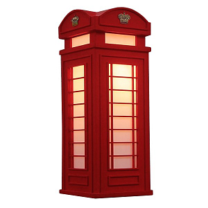 Настольная лампа London Phone Booth Table Lamp