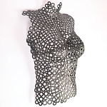 Аксессуар на стену из металла Female Torso Metal Wall Accessory варинант исполнения - 2 | Loft Concept в Ижевске