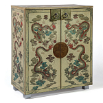 Комод в стиле шинузари с росписью Chinese Eastern Dragon варинант исполнения - 4 | Loft Concept в Ижевске