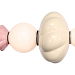 Подвесной светильник фигруный с керамическими элементами 18W LED Fragrant Light варинант исполнения - 4 | Loft Concept в Ижевске