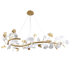 Люстра с декором в виде листьев Wintery Flovers