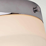 Потолочный светильник для ванных комнат с цилиндрическим плафоном из опалового стекла Elstead Lighting варинант исполнения - 2 | Loft Concept в Ижевске