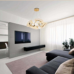 Люстра подвесная с 6-ю круглыми светодиодными лампами Catcher варинант исполнения - 2 | Loft Concept в Ижевске