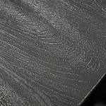 Деревянная тумба с резными ящиком и дверцей Azure Grey Wooden Nightstand варинант исполнения - 2 | Loft Concept в Ижевске