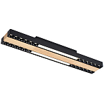 Потолочный светильник черный GAVIN WOOD 1 варинант исполнения - 1 | Loft Concept в Ижевске