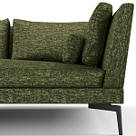 Мебельная ткань Шенилл зеленый цвет 138 см T4-22 варинант исполнения - 9 | Loft Concept в Ижевске