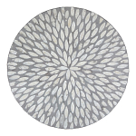 Столик с инкрустацией с перламутровым узором Flower Grey варинант исполнения - 2 | Loft Concept в Ижевске