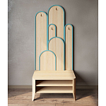 Вешалка «Байома» варинант исполнения - 1 | Loft Concept в Ижевске