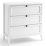 Комод с 3-мя ящиками белый Silva White Chest of Drawers варинант исполнения - 2 | Loft Concept в Ижевске