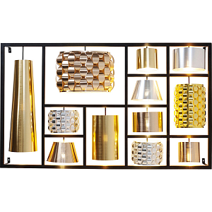 Бра Plusieurs Lamps gold