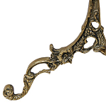 Стол бронзовый круглый с мраморной столешницей Coffee De Bronze варинант исполнения - 2 | Loft Concept в Ижевске