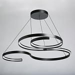 Люстра подвесная светодиодная в виде волнообразной ленты Ribbon Vortex варинант исполнения - 4 | Loft Concept в Ижевске