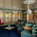 Обои ручная роспись The Plain of Musashi Original colourway on painted Xuan paper with gold ombre варинант исполнения - 1 | Loft Concept в Ижевске