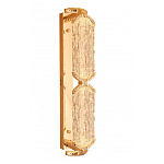 Бра прямоугольное с текстурным природным рисунком IceFlame варинант исполнения - 1 | Loft Concept в Ижевске