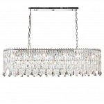 Люстра овальная с хрустальными подвесками Roul Crystal Light варинант исполнения - 5 | Loft Concept в Ижевске