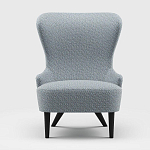 Мебельная ткань Шенилл голубой цвет 142 см T4-60 варинант исполнения - 6 | Loft Concept в Ижевске