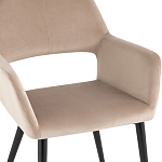 Стул с подлокотниками бежевый NEASAN STOOL варинант исполнения - 6 | Loft Concept в Ижевске