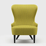 Мебельная ткань Шенилл горчичный цвет 142 см T4-62 варинант исполнения - 7 | Loft Concept в Ижевске