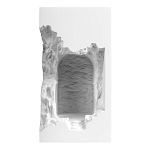 Встраиваемый в стену гипсовый светильник под покраску с эффектом разрушенной стены Antiquity Athena варинант исполнения - 2 | Loft Concept в Ижевске