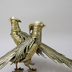 Статуэтка бронзовая пара Фазаны Bronze Birds варинант исполнения - 1 | Loft Concept в Ижевске