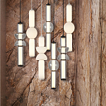 Подвесной светильник с белыми матовыми плафонами Hiding secrets варинант исполнения - 5 | Loft Concept в Ижевске