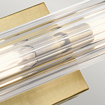 Бра горизонтальное с рифленым стеклянным плафоном Kichler варинант исполнения - 3 | Loft Concept в Ижевске