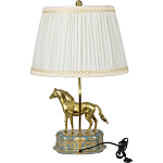 Настольная лампа из фарфора Лошадь Frodi варинант исполнения - 2 | Loft Concept в Ижевске