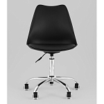 Офисный стул на металлическом основании EGGERY Black пластик варинант исполнения - 5 | Loft Concept в Ижевске