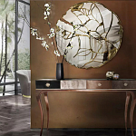 Консоль c 4-мя выдвижными ящиками и изогнутыми ножками Untamed Console варинант исполнения - 4 | Loft Concept в Ижевске