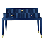 Премиальная Консоль с тремя ящиками Elsa Dreams Blue варинант исполнения - 4 | Loft Concept в Ижевске