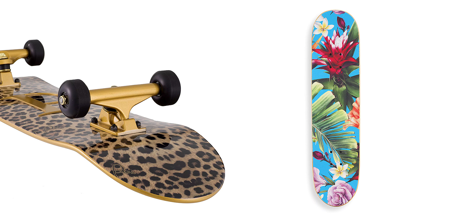 Арт-объект на стену Philipp Plein Skateboard Leopard PLEIN Арт-объект на стену Philipp Plein Skateboard Leopard PLEIN - Loft-Concept в Ижевске