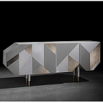 Комод с фасадом из геометрических фигур Coleccion Alexandra варинант исполнения - 2 | Loft Concept в Ижевске