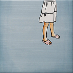 Плитка с узором Девочка единорог варинант исполнения - 4 | Loft Concept в Ижевске