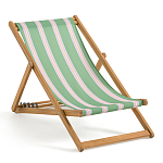 Шезлонг из акации и ткани Argentina варинант исполнения - 1 | Loft Concept в Ижевске