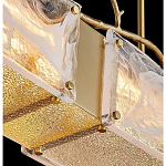 Люстра прямоугольная из фактурного стекла Chandelier Beam варинант исполнения - 1 | Loft Concept в Ижевске