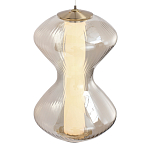 Бра светодиодное с стеклянным волнообразным плафоном Amphora of Light варинант исполнения - 4 | Loft Concept в Ижевске