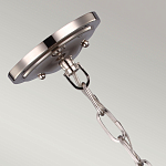 Подвесной светильник со стальным плафоном и белым матовым стеклянным шаром Feiss варинант исполнения - 3 | Loft Concept в Ижевске