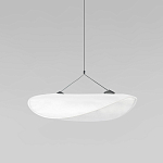 Подвесной светильник с белым тканевым плафоном в форме облака Crystal Cloud Junction варинант исполнения - 6 | Loft Concept в Ижевске